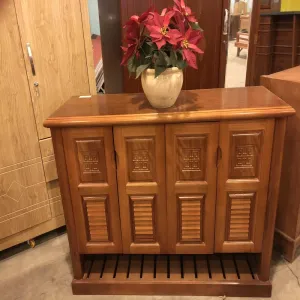 Tủ giày 4 cánh xoan đào