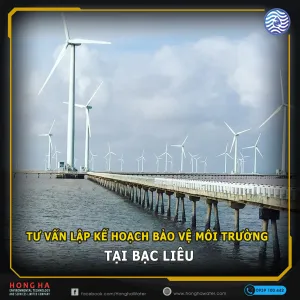 Tư vấn lập Kế hoạch bảo vệ môi trường dự án tại Bạc Liêu