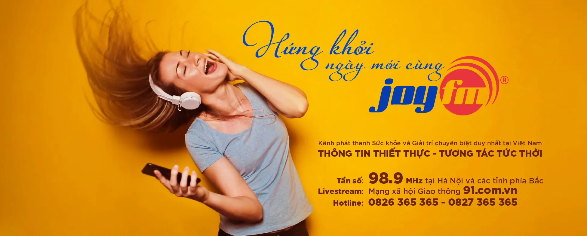 Chào đón JoyFM - 98.9Mhz - Thành viên mới trong hệ sinh thái nội dung VTVcab