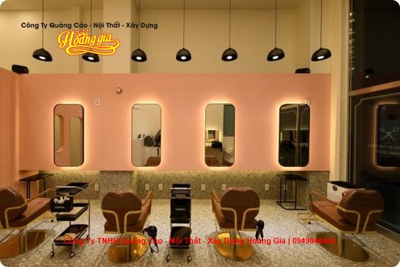 Thiết Kế Salon Tóc: Sáng Tạo, Thẩm Mỹ và Phong Cách