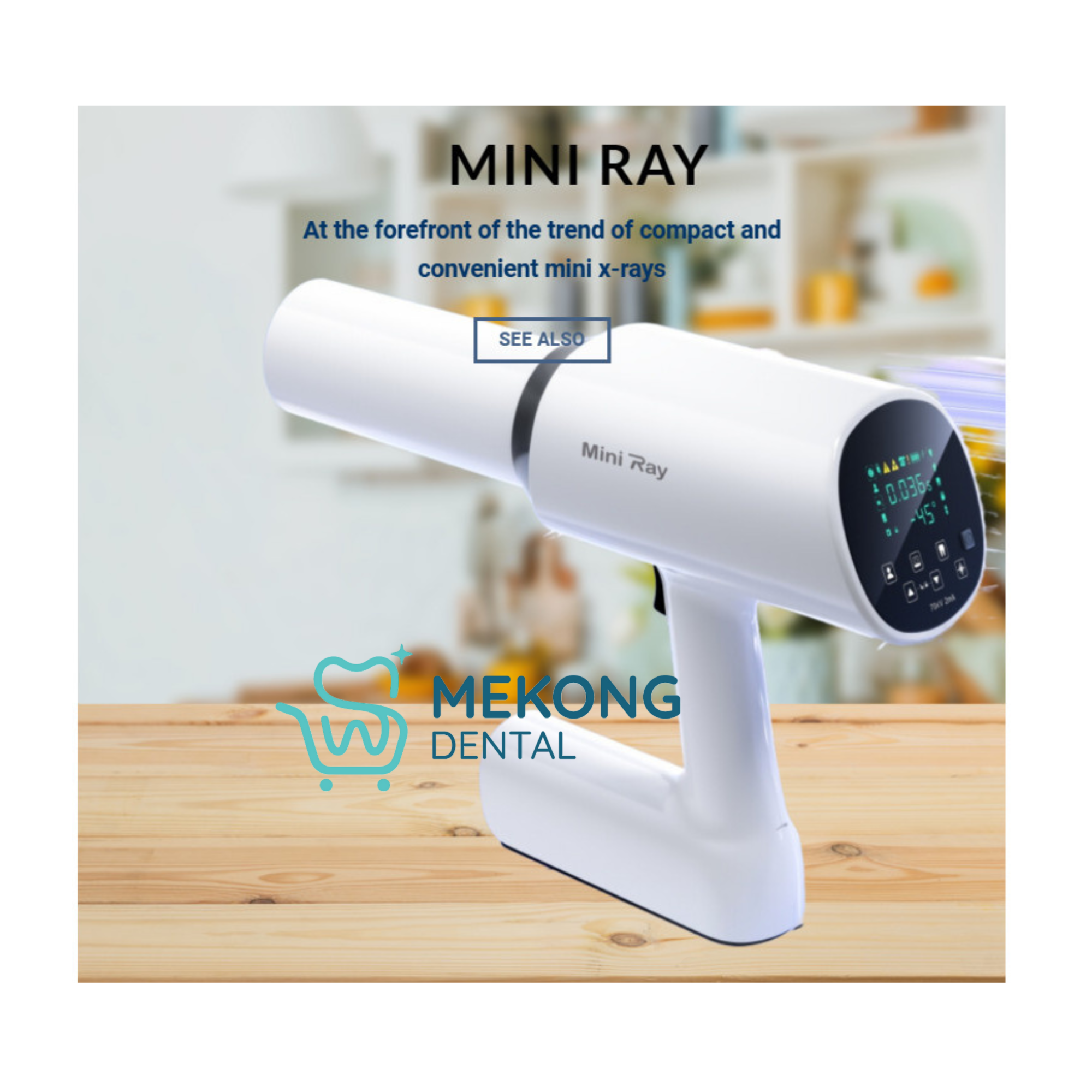 Máy X–Quang cầm tay Mini Ray WOODPECKER