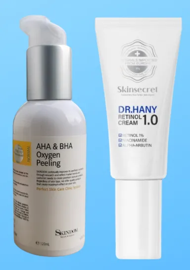 AHA/BHA và Retinol: Kết hợp thứ tự đúng cách, đạt hiệu quả