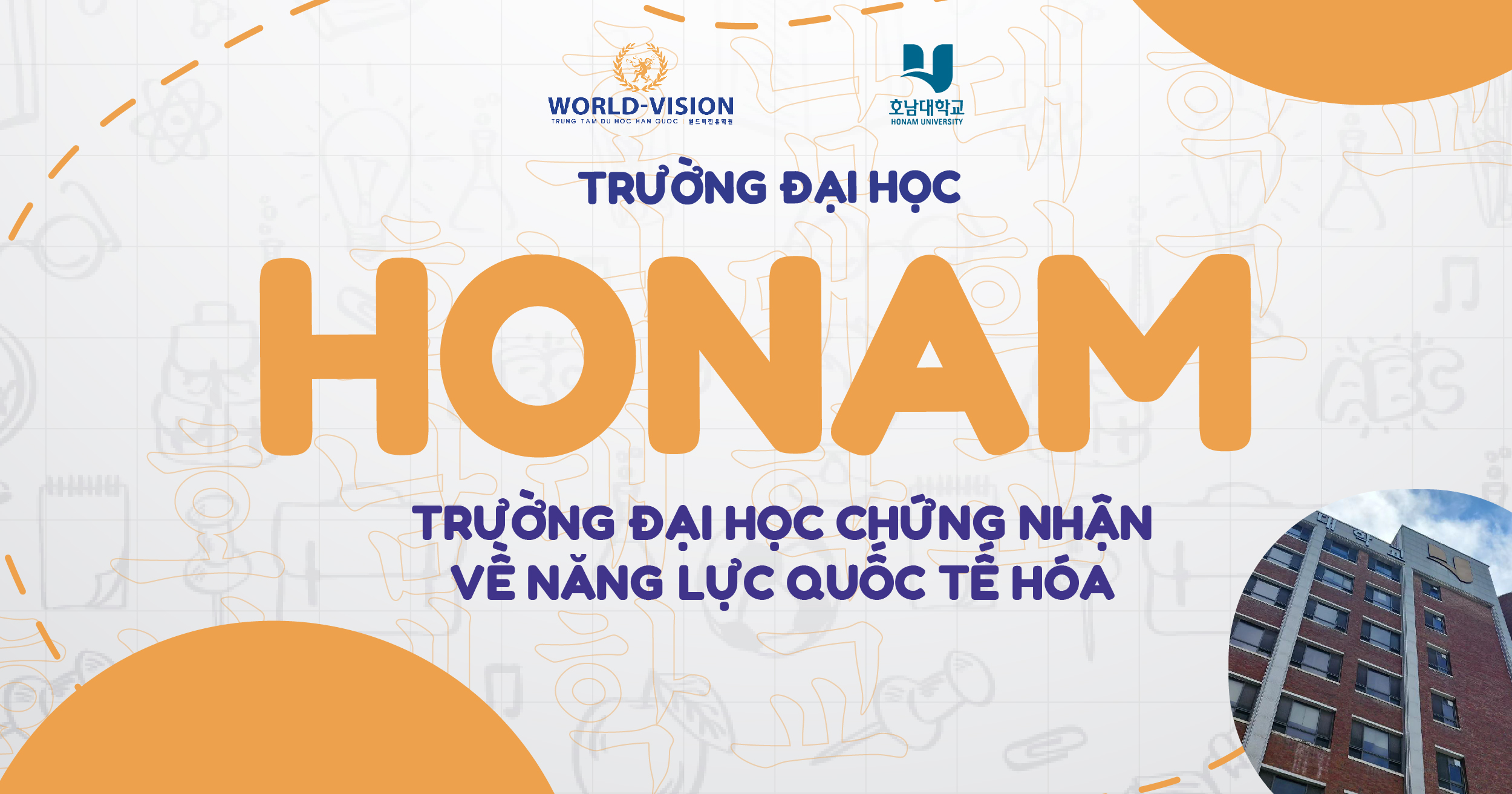 ĐẠI HỌC HONAM 호남대학교- NGÔI TRƯỜNG THUỘC HÀNG TOP Ở GWANGJU