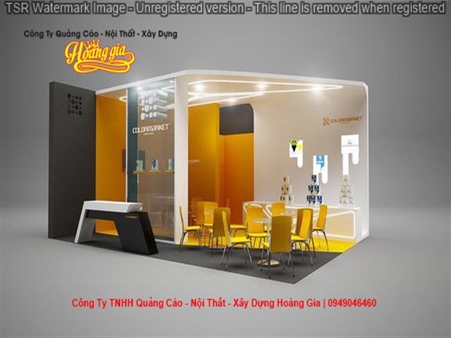 thiet ke booth nghe thuat thu hut khach hang22