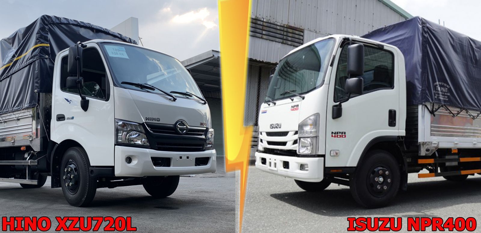 So Sánh Hino XZU720L và Isuzu NPR400: Đánh Giá Chi Tiết Trên Thị Trường Xe Tải Nhẹ 3T5 Việt Nam