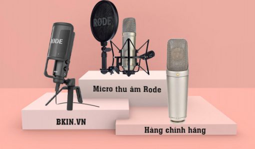 Micro thu âm rode đáng mua nhất