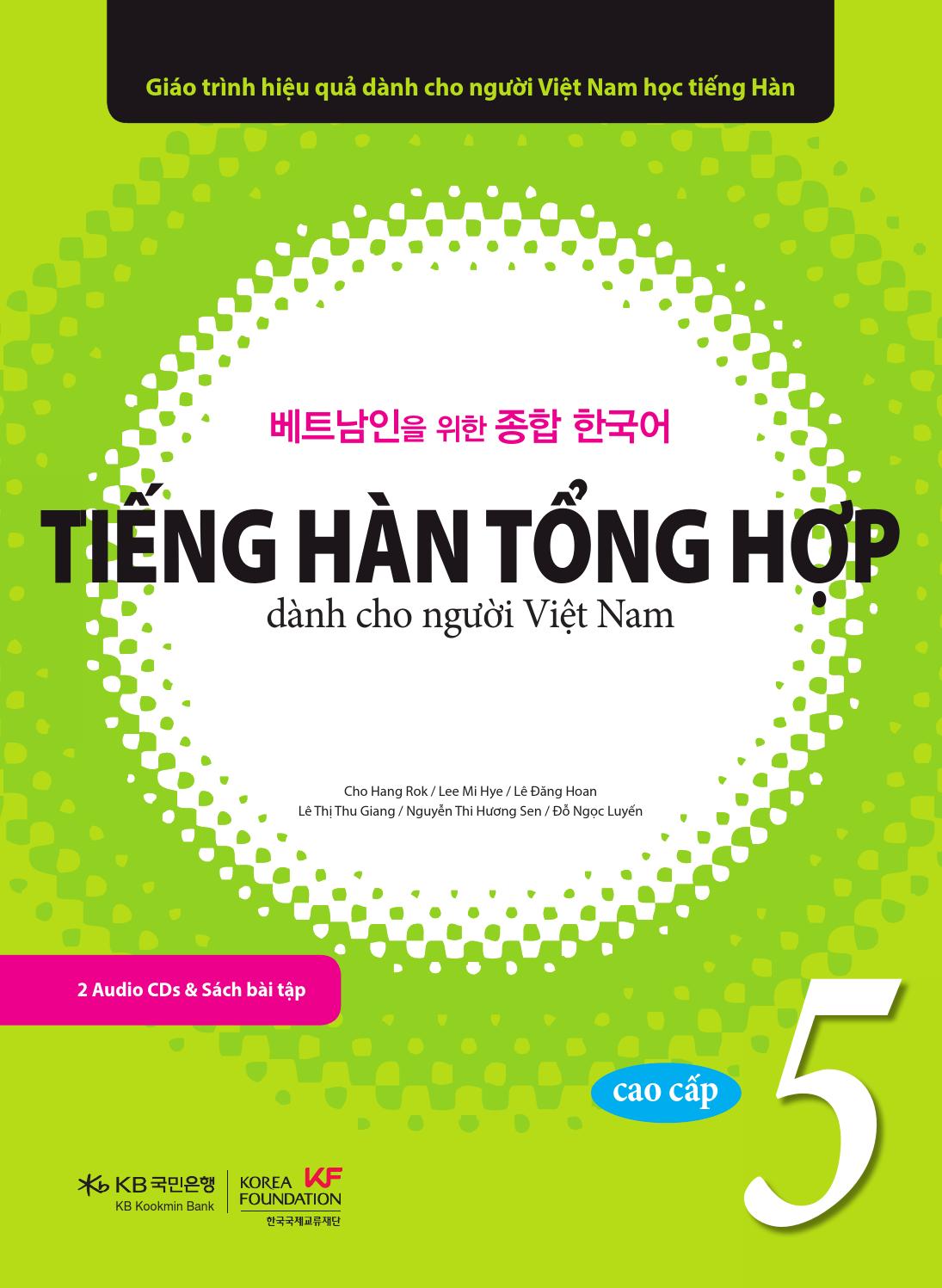 Giáo trình tiếng Hàn tổng hợp - Cao cấp 5