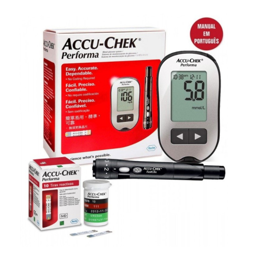 Máy đo đường huyết (Accu Chek Performa)