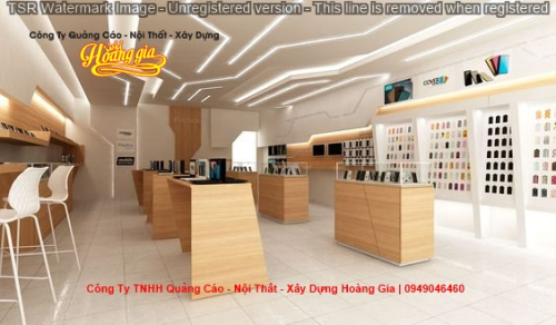 Tạo Trải Nghiệm Mua Sắm Đa Dạng - Thiết Kế Cải Tạo Cửa Hàng Điện Thoại