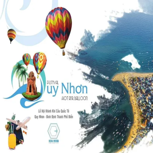 LỄ HỘI KHINH KHÍ CẦU QUỐC TẾ "Quy Nhơn - Bình Định Thiên Đường Biển" 
