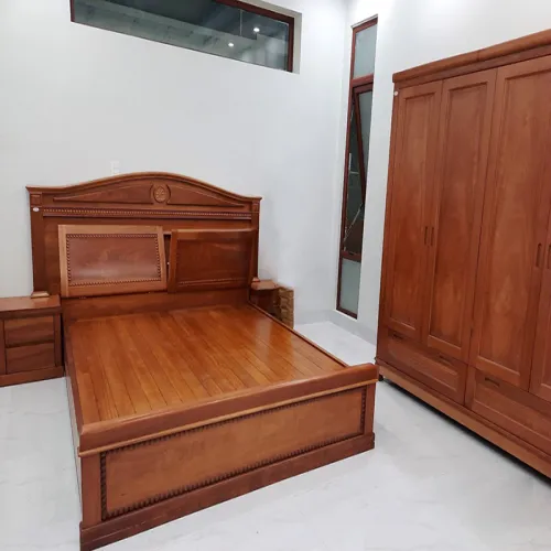 Mẫu giường gỗ 5
