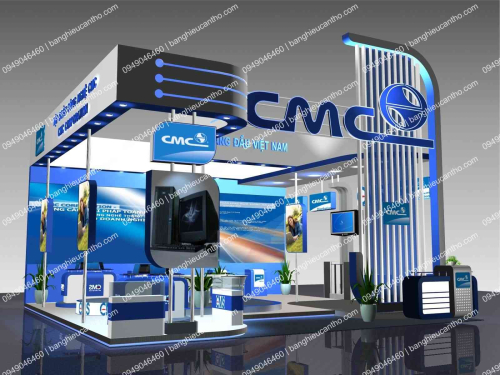 Gian hàng triển lãm thương hiệu CMC