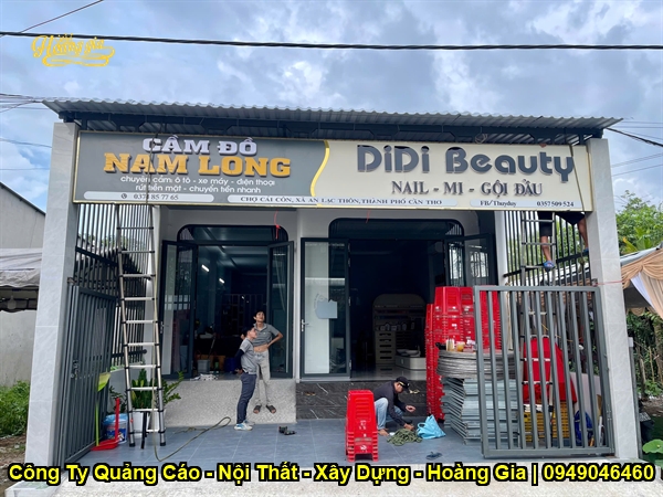 Thi Công Bảng Hiệu & Nội Thất DiDi Beauty Trọn Gói Tại Cần Thơ - HG Group