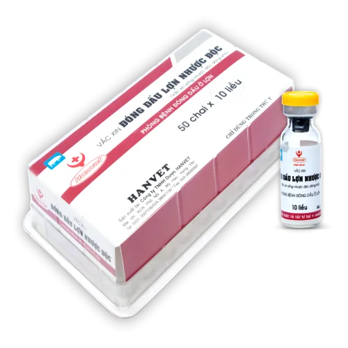 Vắc xin đóng dấu lợn