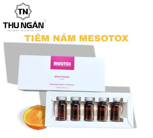 Thuốc tiêm Mesotox Brightening Solution Isov trị nám (hộp 5 lọ)