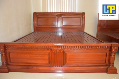 Mẫu giường gỗ 23