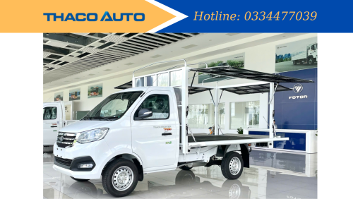 THACO TF230 - XE TẢI THÙNG CÁNH DƠI MUI BẠT - VẼ ĐẸP KHÔNG PHẢI BÀN