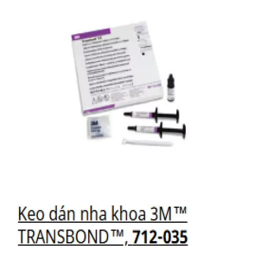 Bộ keo dán mắc cài quang trùng hợp TRANSBOND™ XT