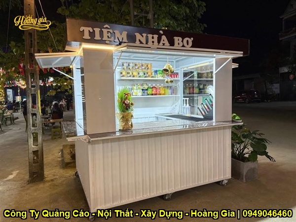 Thi Công Kiot Bán Hàng Cần Thơ: Đẹp, Bền Bỉ, Tối Ưu Chi Phí Kinh Doanh