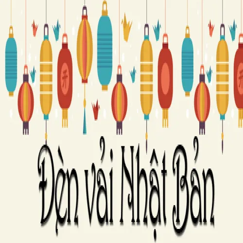 Đèn vải Nhật Bản