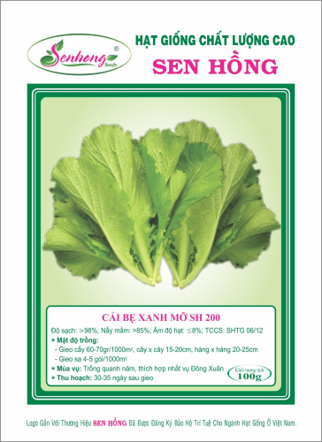 CẢI BẸ XANH MỠ SH200