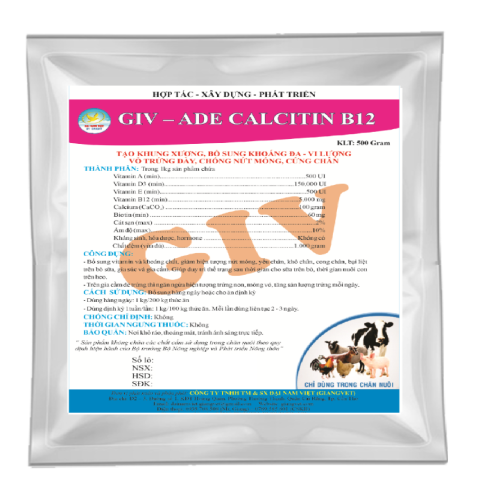 GIV - CALCI B12 (dạng trộn)