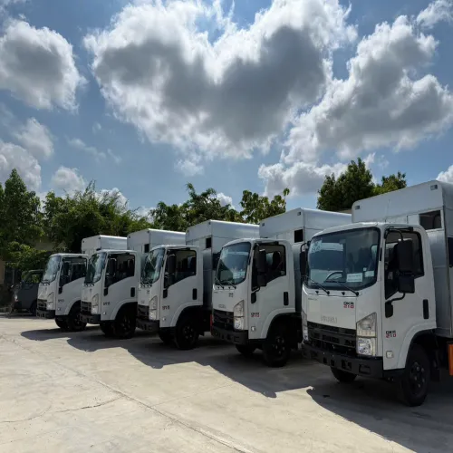 Isuzu An Khánh bàn giao lô xe chuyên dụng tập lái cho Trung Tâm Giáo Dục Nghề Nghiệp Đào Tạo Và Sát Hạch Lái Xe Chiến Thắng