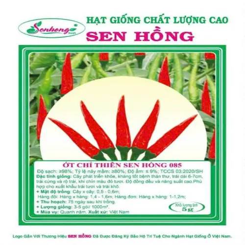 ỚT HIỂM LAI SEN HỒNG 085