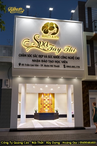 Xưởng Làm Bảng Hiệu Quảng Cáo Spa Thẩm Mỹ Viện Tại Cần Thơ Uy Tín, Đẳng Cấp