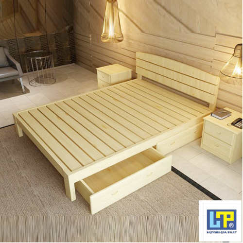Mẫu giường gỗ 18