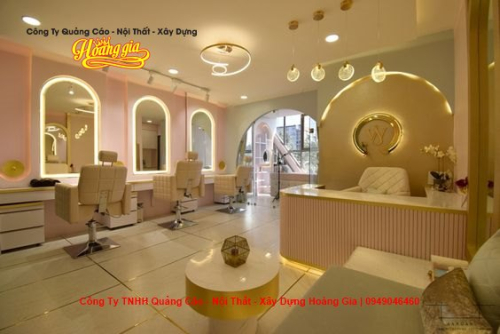 Thiết kế salon tóc - Tạo không gian thời trang và phong cách