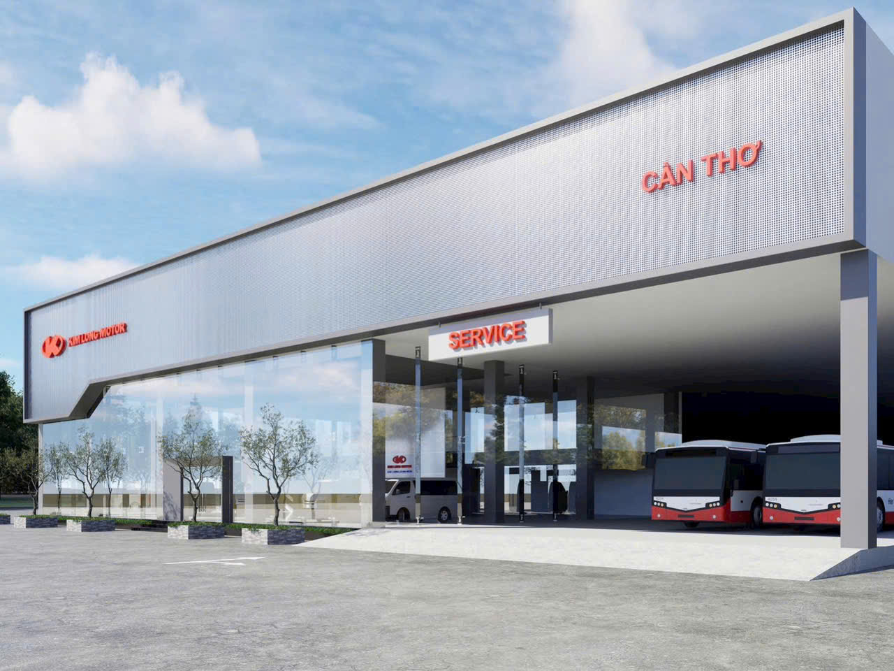 SHOWROOM KIM LONG CẦN THƠ - SHOWROOM LỚN HIỆN ĐẠI HÀNG ĐẦU KHU VỰC MIỀN TÂY