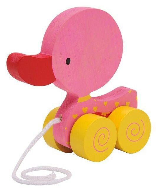 Thú Kéo Dây Bằng Gỗ – Đồ Chơi Giúp Bé Phát Triển Vận Động & Tư Duy