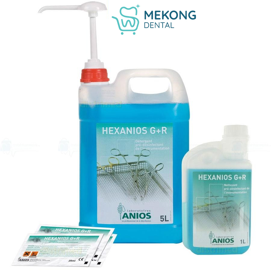 Dung dịch Hexanios 1L ngâm dụng cụ giá tốt