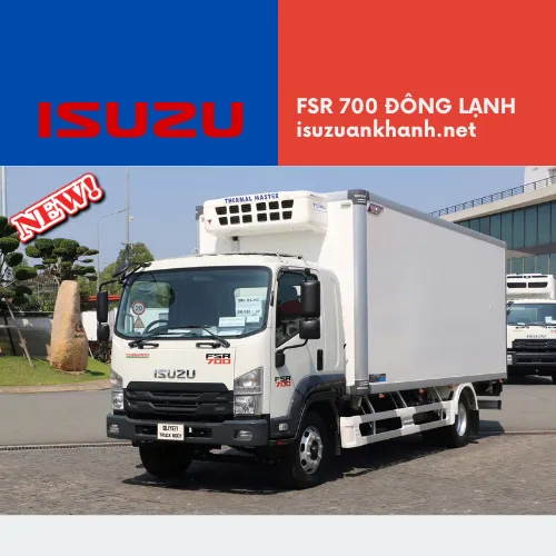 Isuzu FSR 700 Cabin Kép Thùng Đông Lạnh Quyền Auto