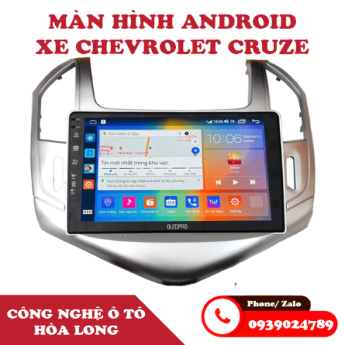 Màn hình android Oledpro cho xe Chevrolet Cruze