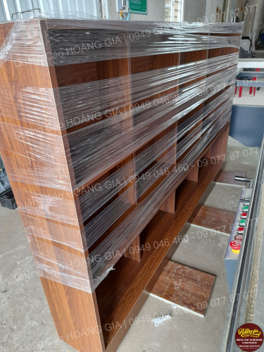 Tủ kệ hồ sơ văn phòng - sử dụng ván gỗ công nghiệp MDF
