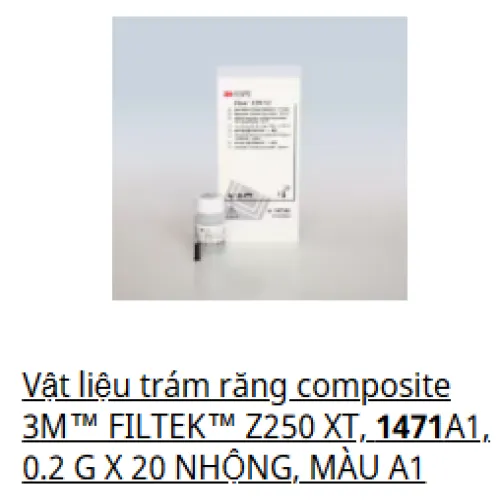 Composite quang trùng hợp FILTEK™ Z250 XT nhộng