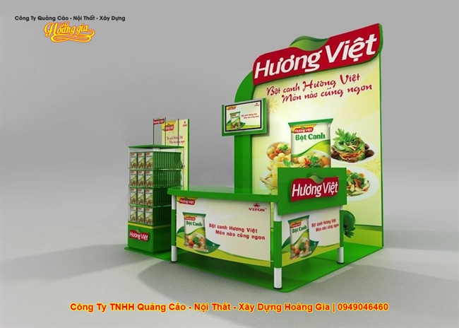 Dịch Vụ Thiết Kế Và Thi Công Booth Gian Hàng Hội Chợ Triển Lãm Tại Cần Thơ