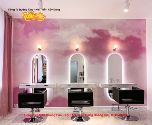 Trang trí salon tóc đẹp và chuyên nghiệp với những ý tưởng sáng tạo