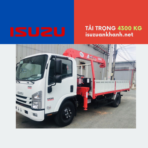 XE TẢI CẨU ISUZU NQR - UNIC UR-V344K