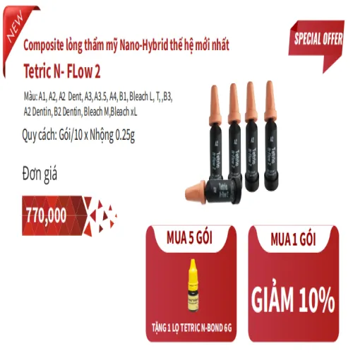 Tetric N-Flow 2 Nhộng - Composite lỏng