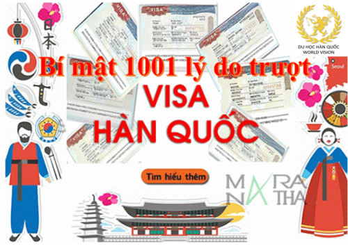 Bật mí 1001 lý do trượt visa du học Hàn Quốc