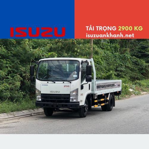 Xe Tải Isuzu QKR270 QMR77HE4 2.79 Tấn Thùng Lửng Cabin Vuông