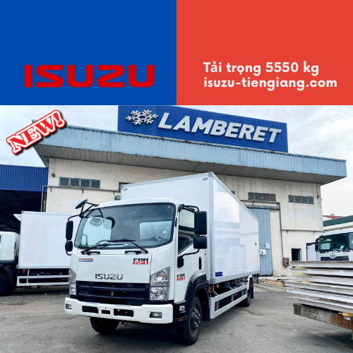 Isuzu FRR 650 Thùng Bảo Ôn Oxi Lamberet