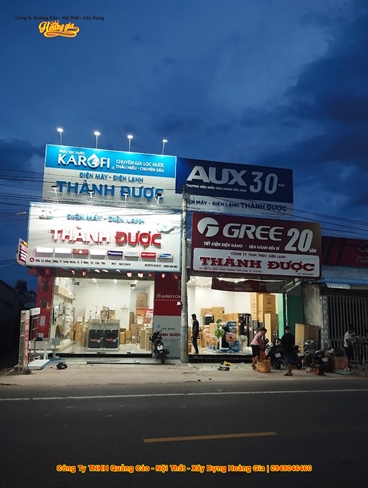 Hoàn Thiện Bảng Hiệu Điện Máy Thành Được - Chữ Nổi Đèn LED Cần Thơ