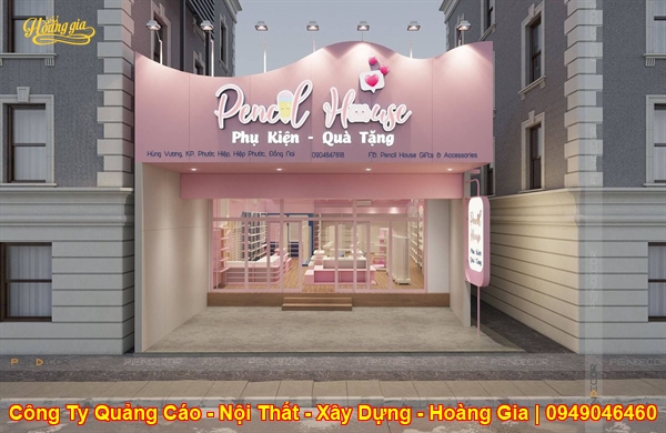 Thiết Kế & Thi Công Shop Phụ Kiện Trọn Gói, Đẹp Hiện Đại Tại Cần Thơ