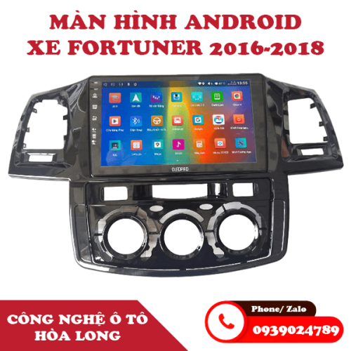 Màn Hình Android ô tô OledPro dòng xe Toyota Fortuner 2016 - 2018