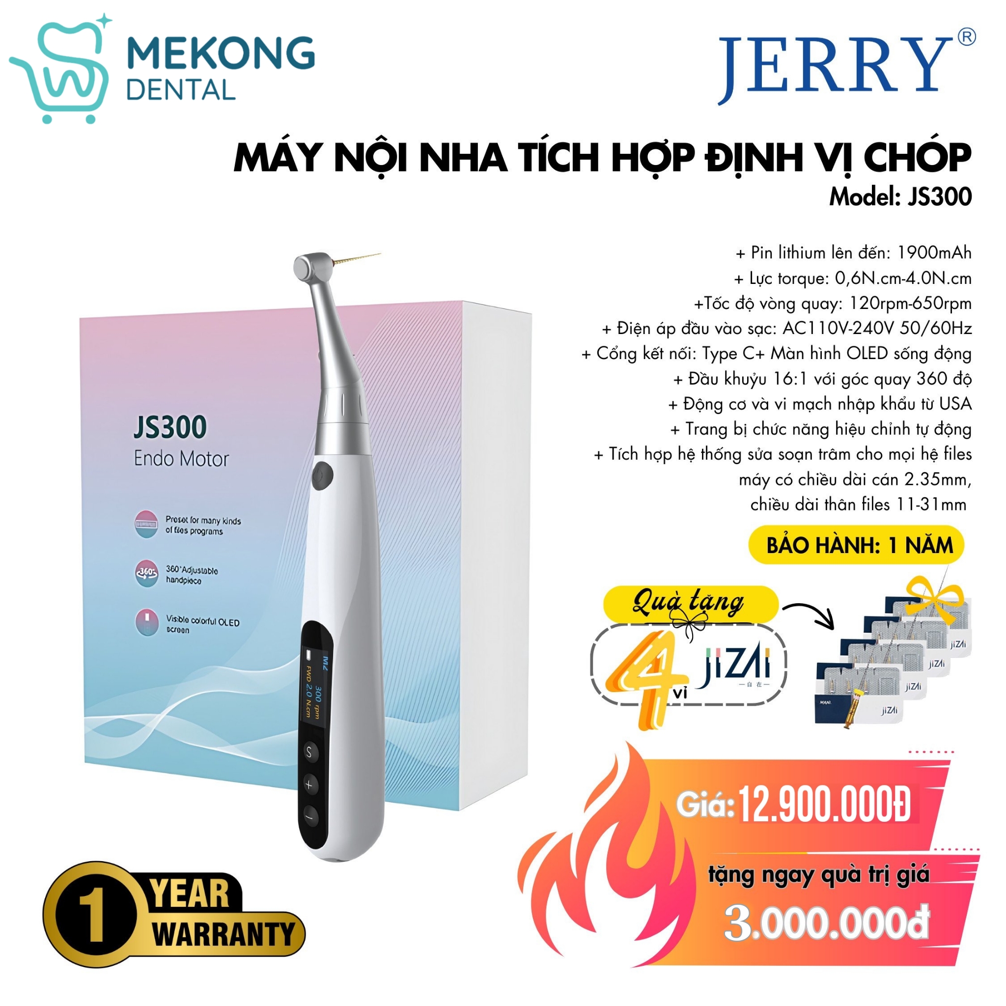 Máy Nội Nha Tích Hợp Định Vị Chóp