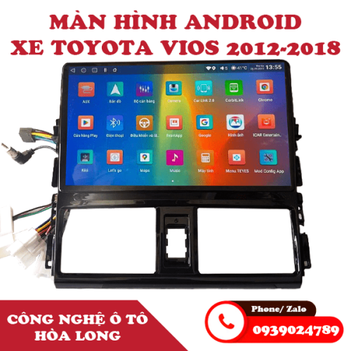 Màn hình android Oledpro xe Toyota Vios 2012-2018